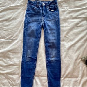 American Eagle CornFlower Blue Skinny Jeans